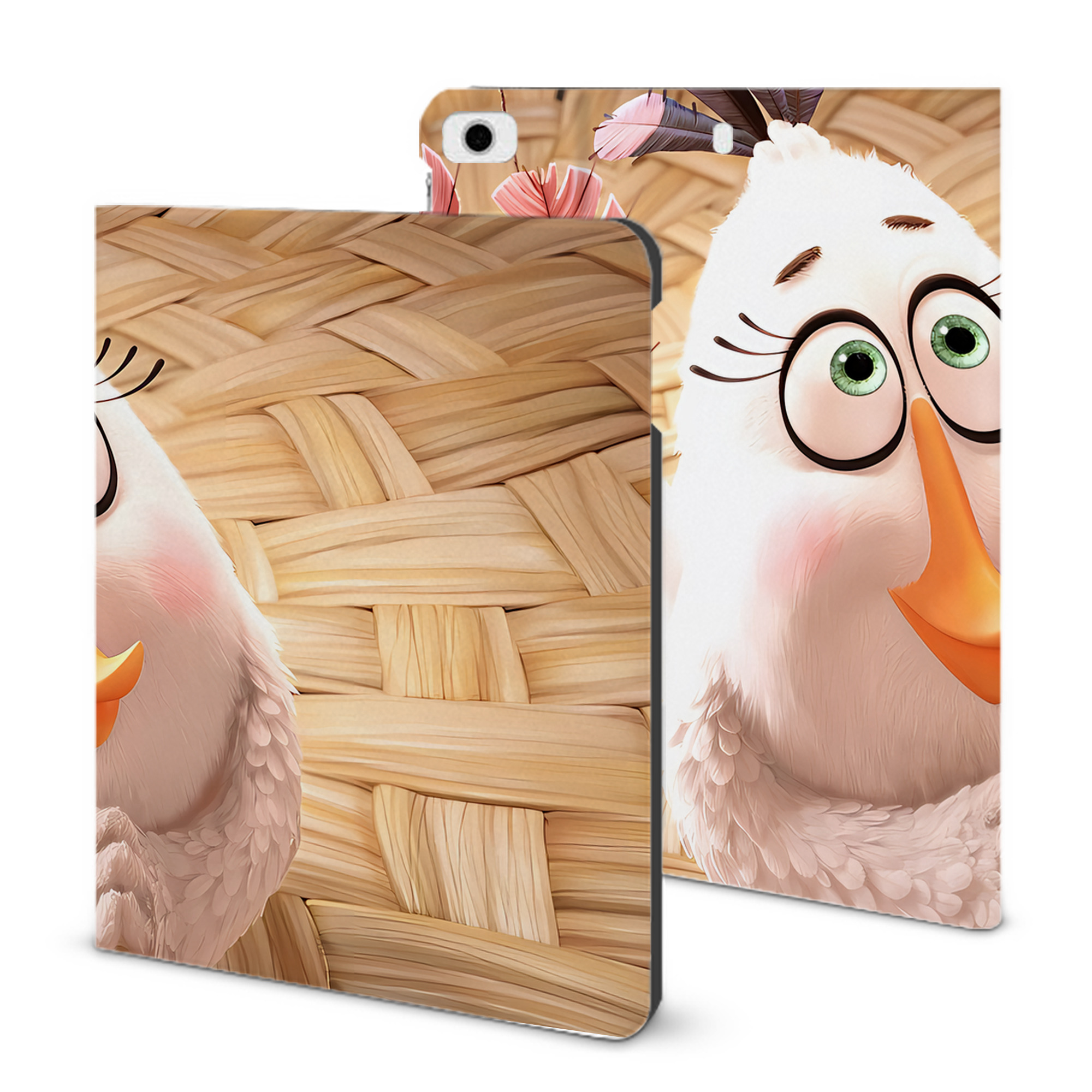 （画像用） Angry Birds アングリーバード IPad ケース ブック型 PUレザー TPU 耐衝撃 軽量 薄型 ペン収納なし 全面保護 IPad 各モデル対応